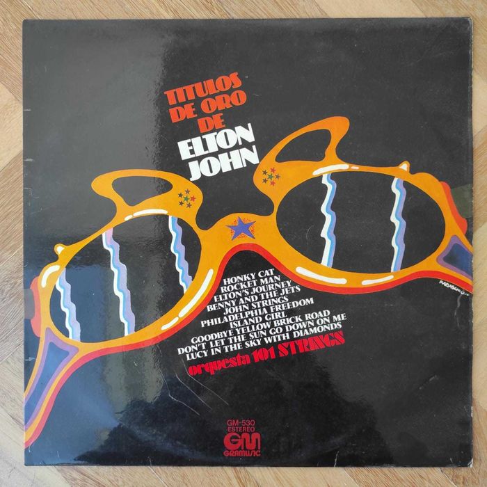 vinil: Orquesta 101 Strings "Titulos de oro de Elton John"