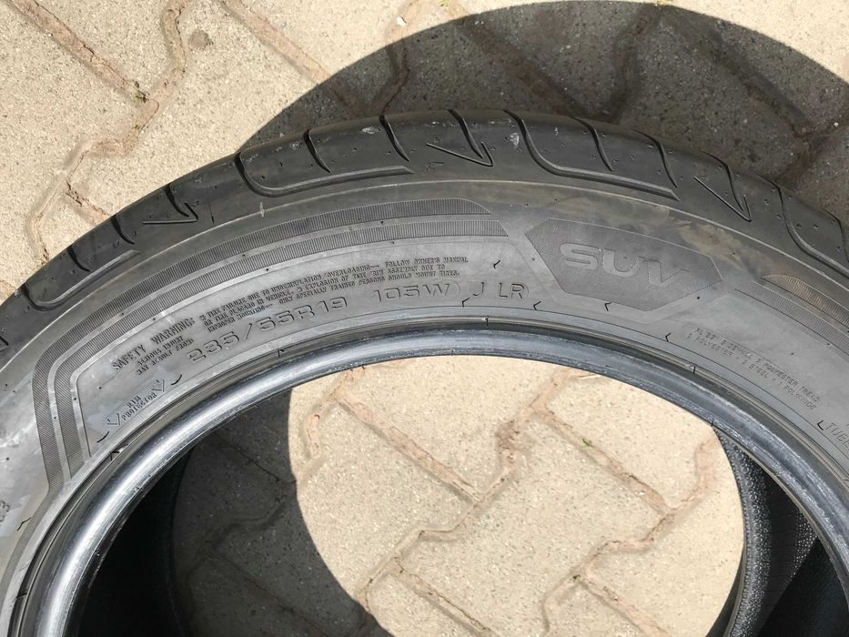 2x 235/55R19 105W J LR GoodYear Eagle F1 Assymmetric 3 SUV lato