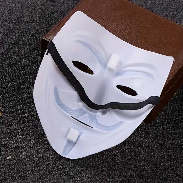 Mascara Anonymous Anonimus anonimos Halloween Carnaval Fantasia NOVO