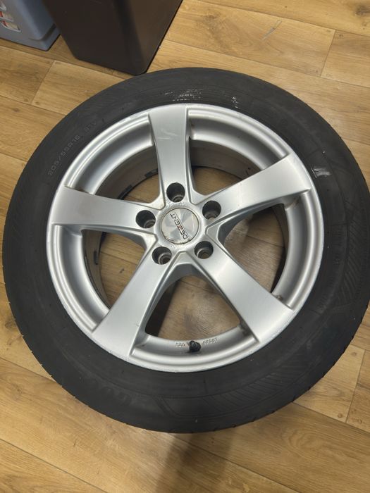 Opony z felgami Dezent 16” 205/55/16