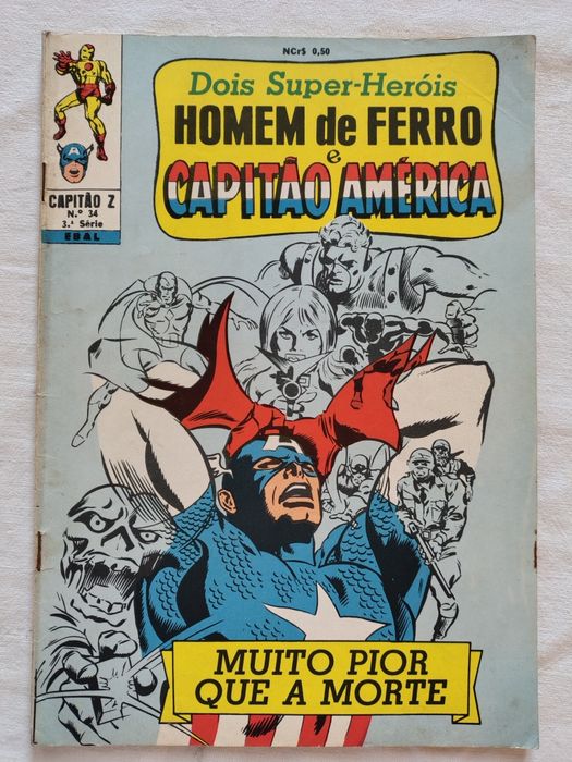 21 Revistas, Capitão América & Homem de Ferro (EBAL) - Banda Desenhada