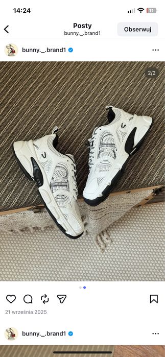 Sneakersy Dior