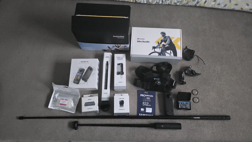Insta360 x4 mega zestaw za ponad 3500zł