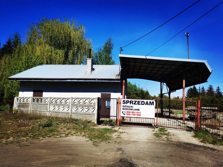 Zabudowana nieruchomość w centrum Gostynina