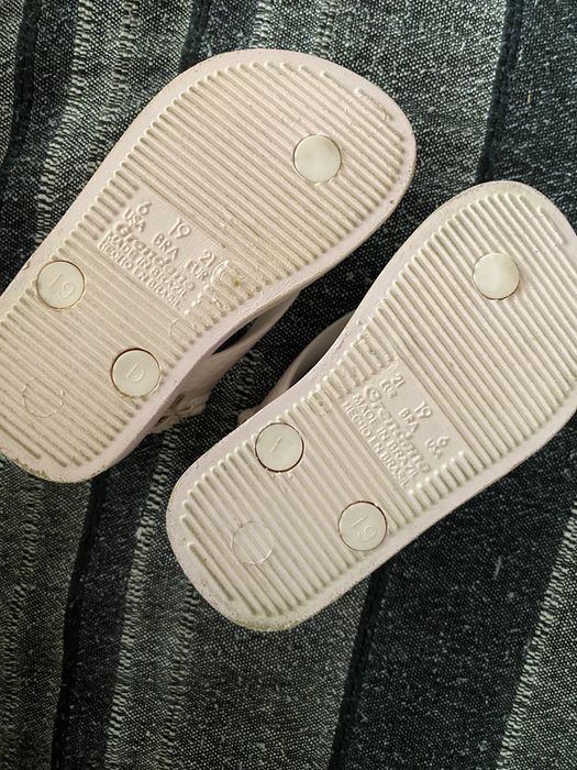 Chinelos tipo havaianas