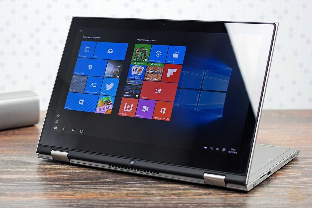 Сенсорный премиум ноутбук Dell \ IPS  \CORE i3 \ Память 480Gb