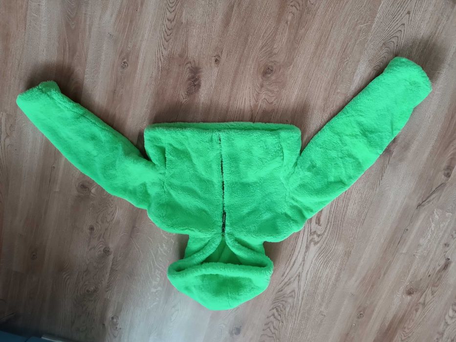 Bluza futerko ocieplacz kurtka polar neon