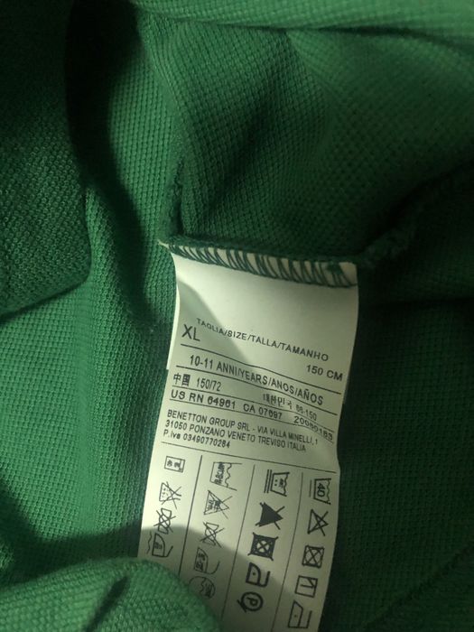 SWETS c/ e s/ mangas BENETTON - 10/11 Anos