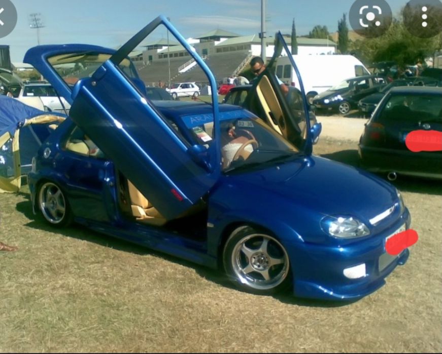 Saxo cup portas de levantar hidráulicas