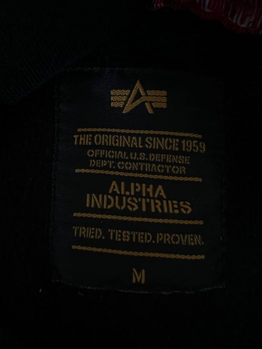 Худі Alpha industries big logo