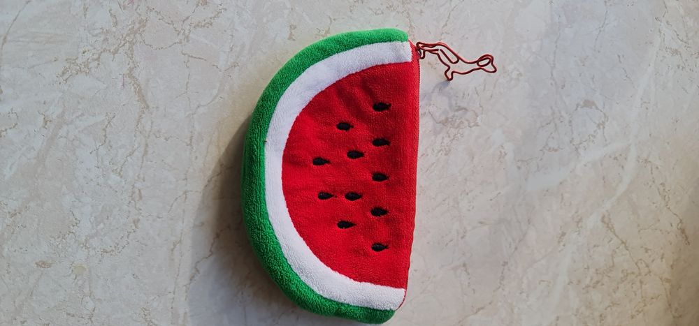 Portfel portfelik portmonetka kosmetyczka arbuz