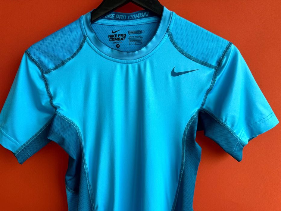 Nike Pro Оригінал чоловіча спортивна термо футболка рашгард розмір M