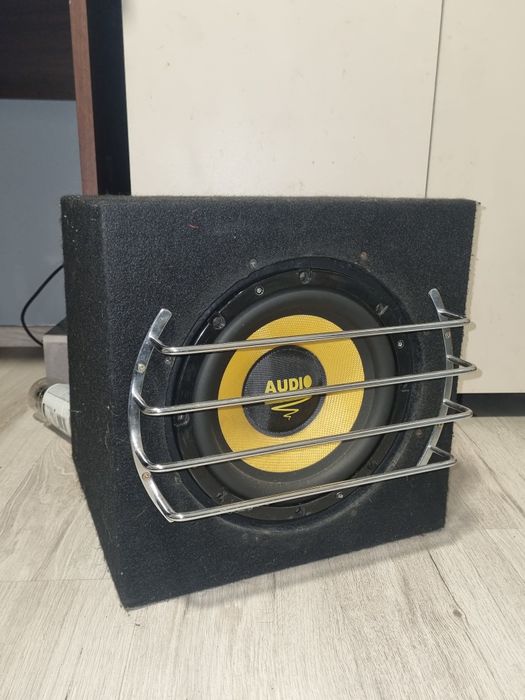 Subwoofer audio system xion 10 plus, 350 rms, x-ion, skrzynia basowa, tuba