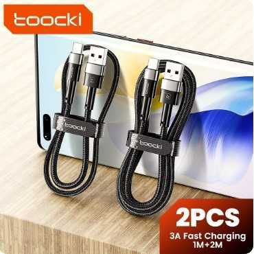 Кабеля Toocki  USB-Type C  1м, 2м