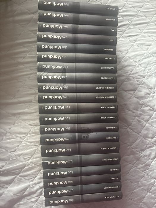 Liza Marklund - cala kolekcja t. 39-57! Czatna seria