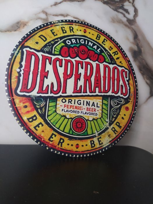 Desperados Blaszka Ścienna Dekoracyjna do domu czy baru Pubu