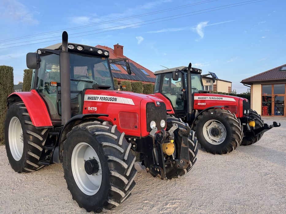 Massey Ferguson 6475 Dynashift 2005 Rok Tuz + Wom Massey Ferguson 6480 Dynashift Tuz + Wom Silnik Perkins Klimatyzacja