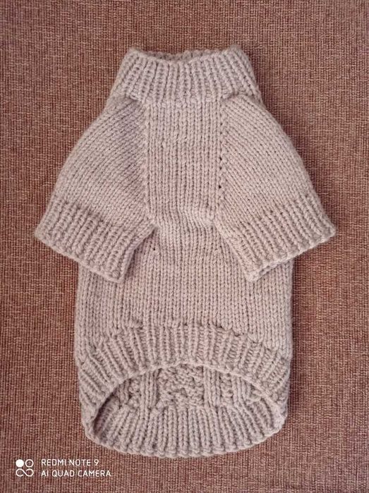 Светр, платтячко ручної роботи для собачки