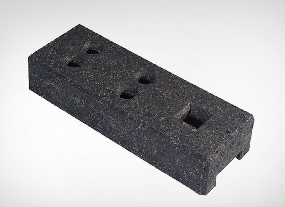 Stopa ogrodzenia, tworzywo sztuczne PVC gumowa i betonowa