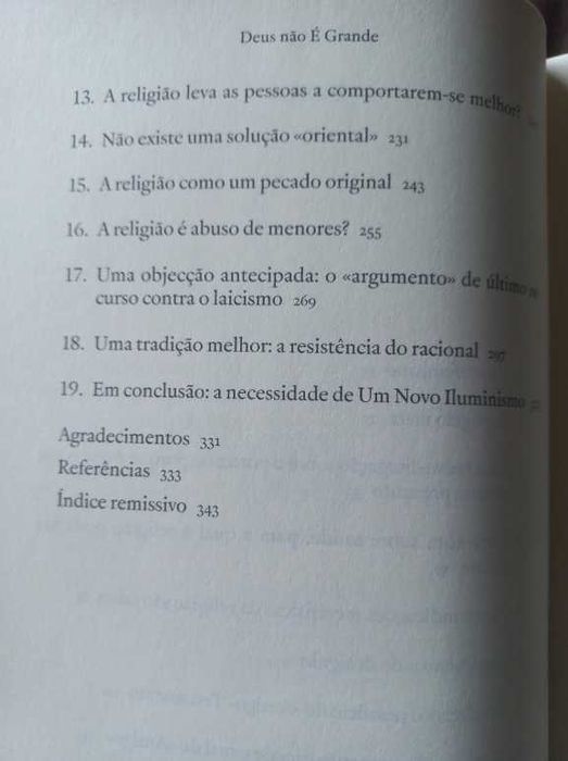 Deus Não É Grande - Christopher Hitchens