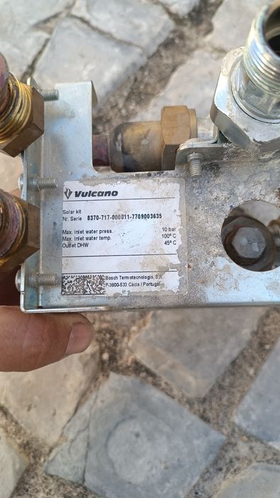 Kit apoio painel solar Vulcano / Junkers