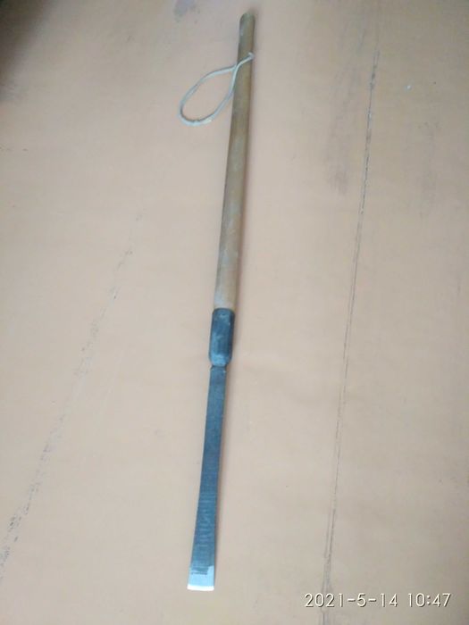 Лом для зимової рибалки пешня рибацька