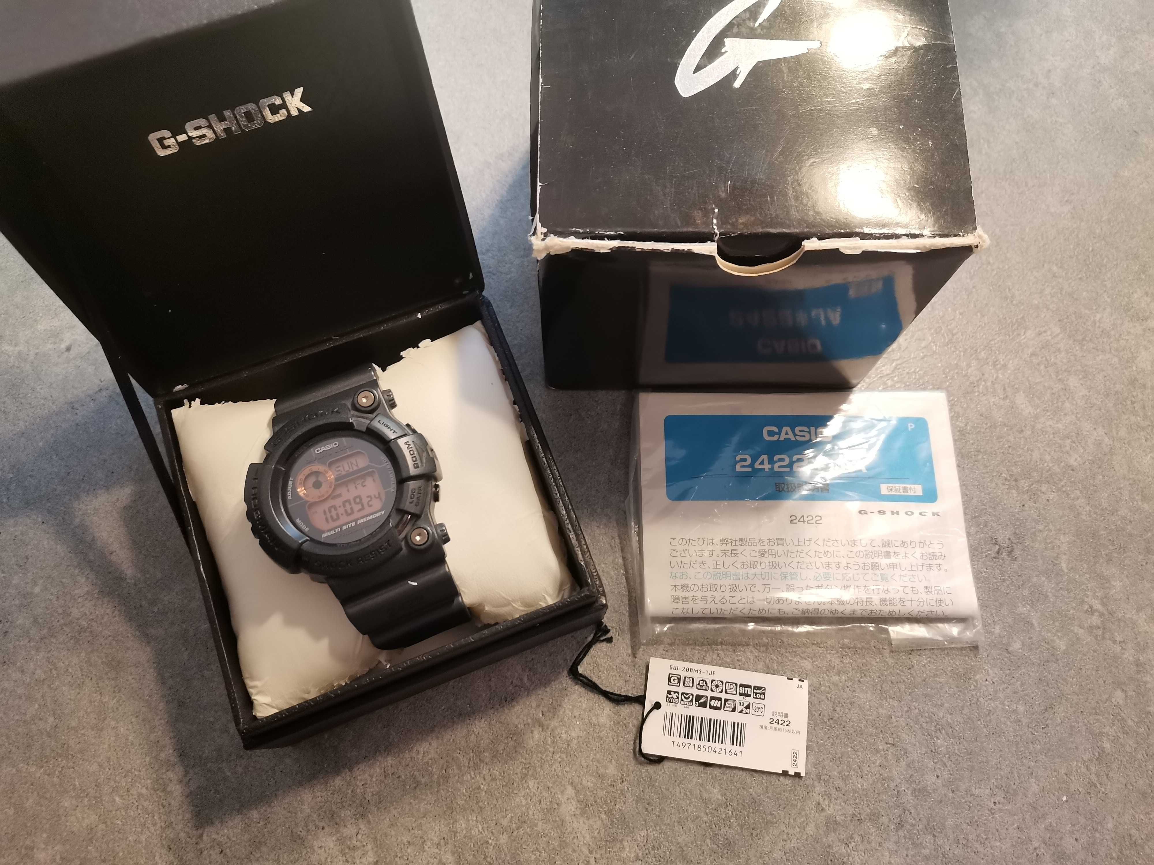 g shock frogman gw 200