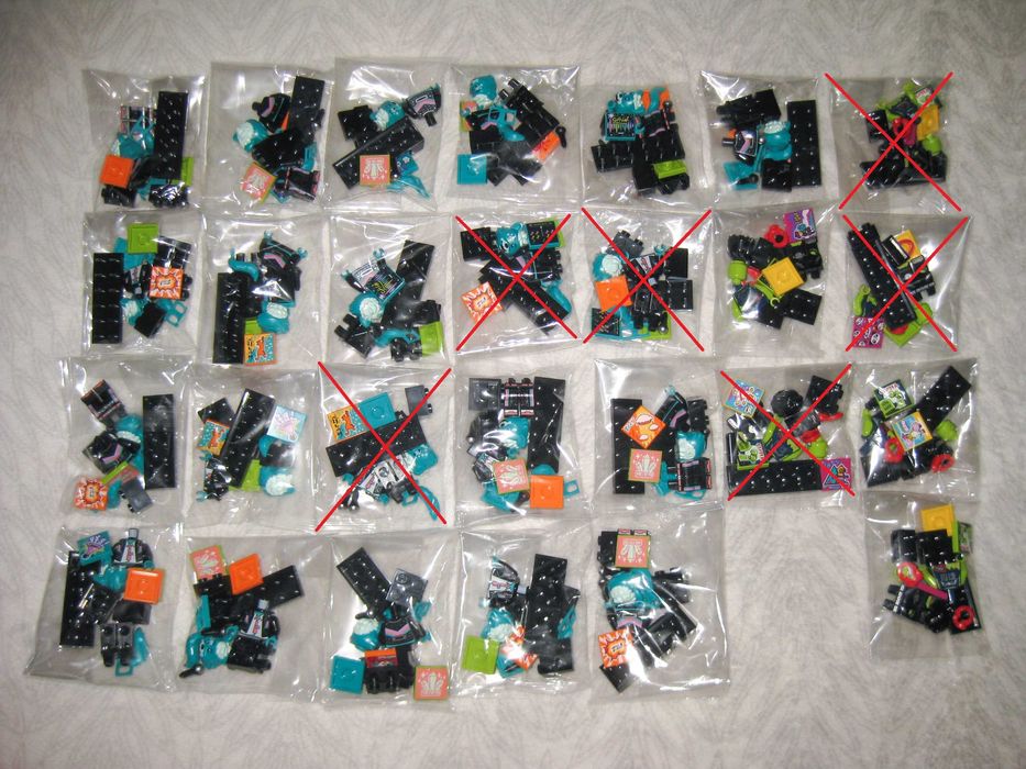 Продам фігурки 43108 Puppy Singer і Zombie Dancer із серії LEGO Vidiyo