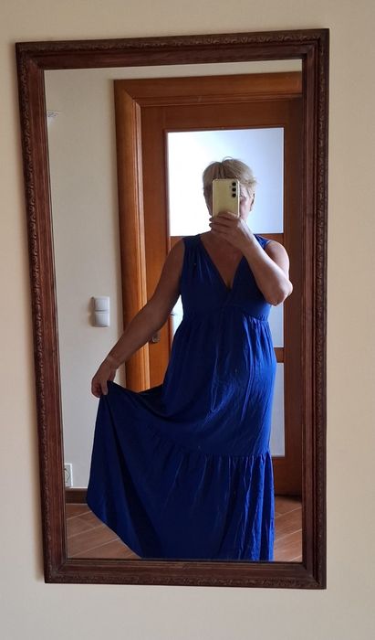 Sukienka kobalowa XL nowa