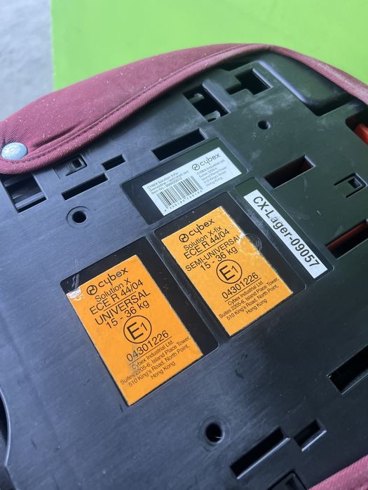 Автокрісло cybex solution X-fix 15-36кг