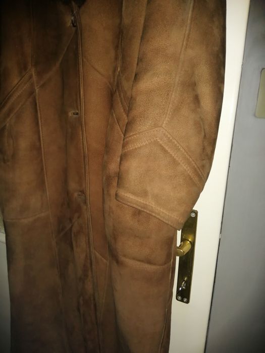 Kożuch damski duży