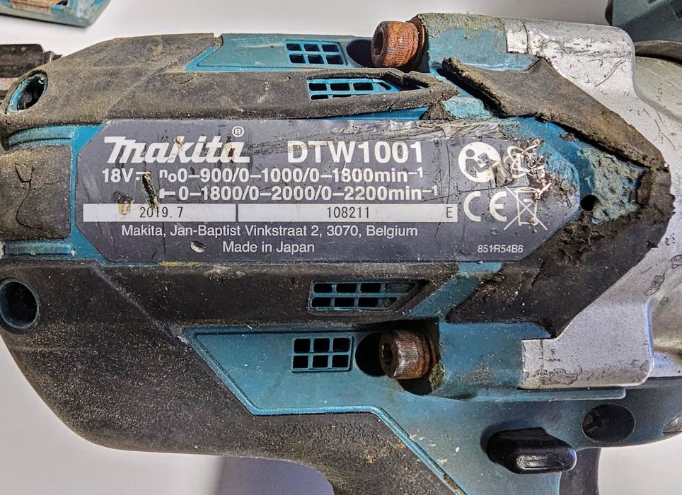 Makita klucz udarowy DTW 1001 3/4 cala BURSHLESS LXT 1250 Nm