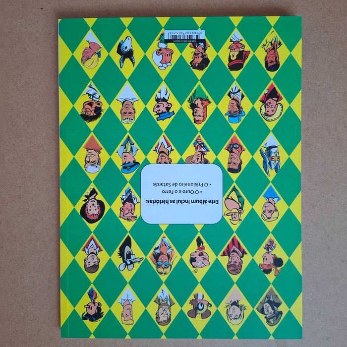 Vasco: "O ouro e o Ferro + O prisioneiro de Satanás" de Gilles Chaillet
