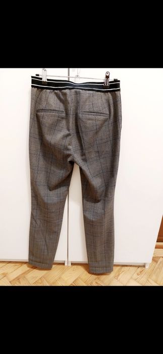 Calças zara xadrez