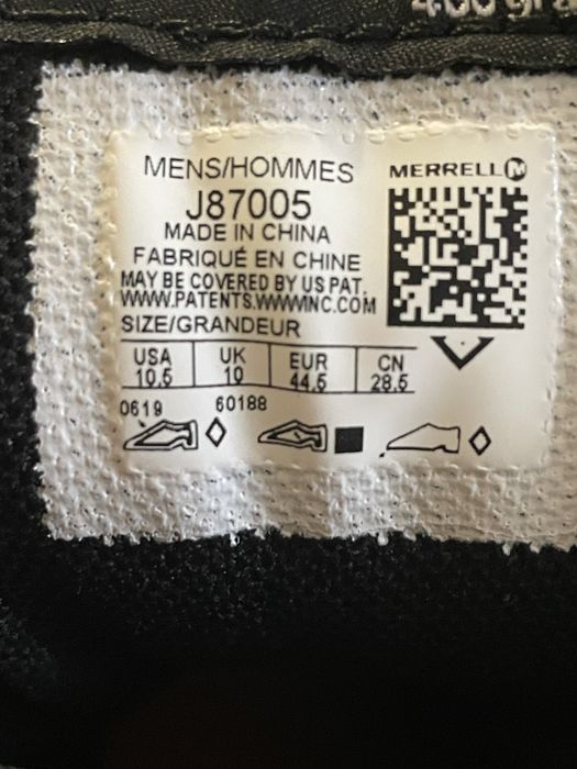 Зимние ботинки Merrell