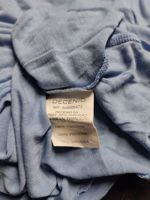 T-shirt azul Decenio