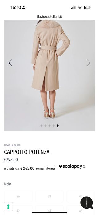 Płaszcz Flavio Castellani