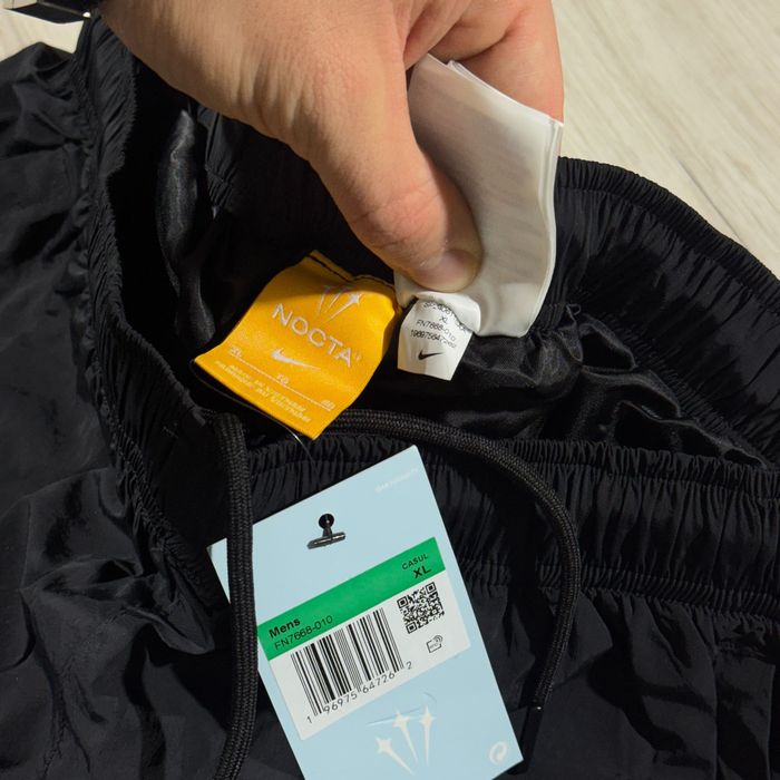 Нові Нейлонові Спортивні Штани Найк Нокта Nike X Nocta Track, Факт S