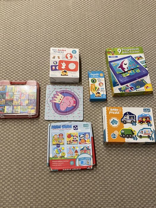 Zestaw 7 zabawek edukacyjnych 3+