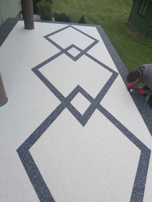 Kamienne dywany, powłoki żywiczne.