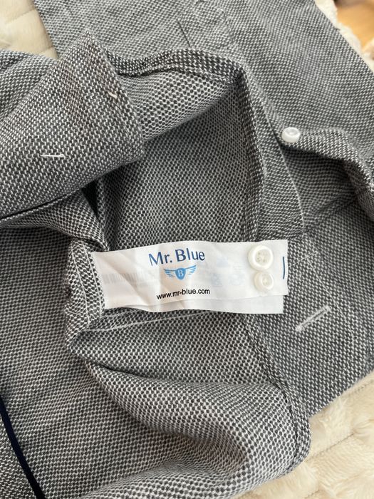 Camisa Mr. Blue em cinzento