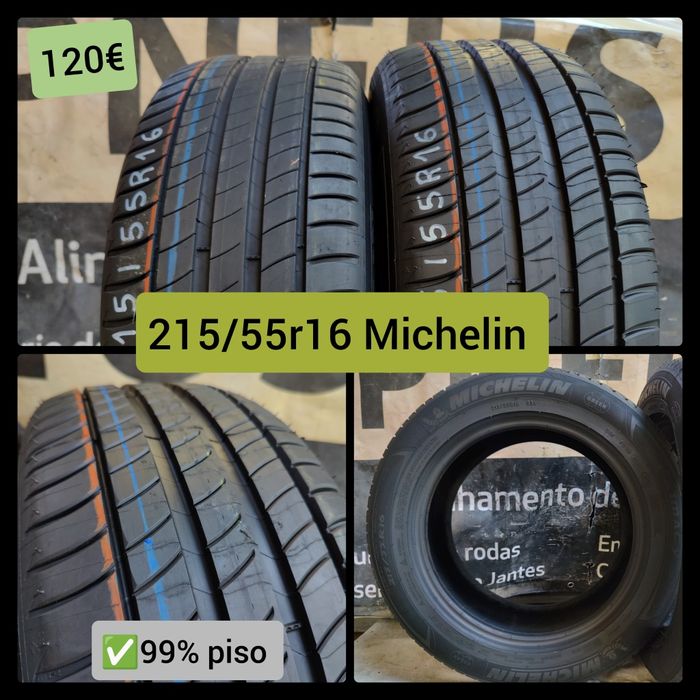 Pneus  215/55r16 seminovos