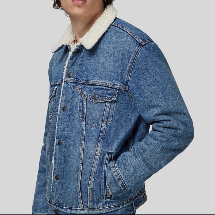 Levi’s Premium Sherpa оригинал новая мужская куртка шерпа (NEW)