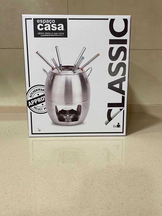 Fondue em inox - Novo