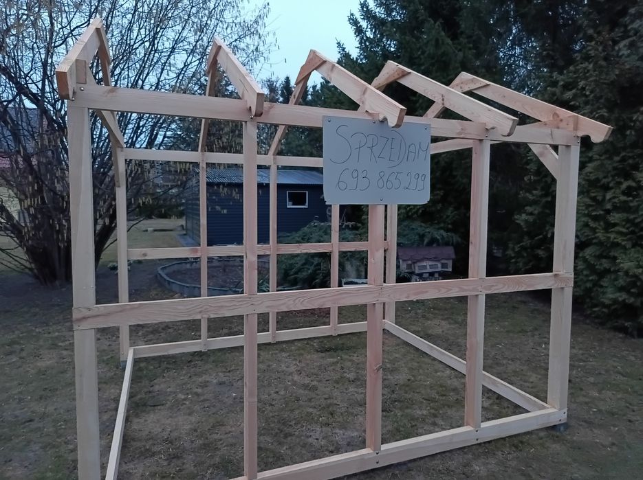 Kostrukcja drewniana 3x2