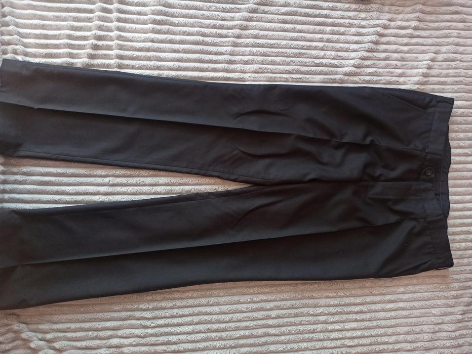 Smoking męski, garnitur, czarny, spodnie i marynarka,rozmiar M/L