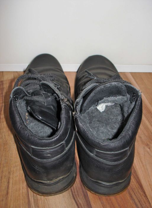 мужские зимние кожаные ботинки Mida EUR 45 стелька 29 см.