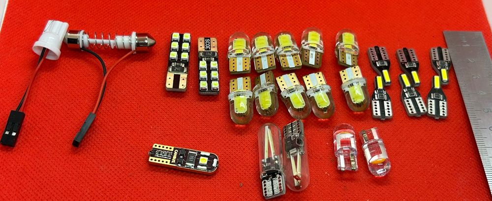 Светодиодная led лампа  P21W T20 7473 W21W продается  1м лотом 450 грн