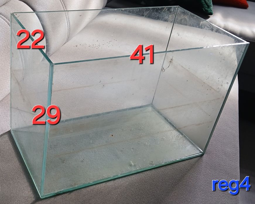 Akwarium 41x29x22