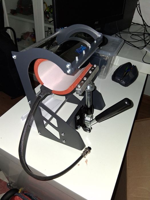 Máquina de estampagem Nunca usada.